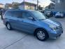 2007 Blue /Silver Honda Odyssey EX (5FNRL38457B) with an 3.5L V6 SOHC 24V engine, 5-Speed Automatic Overdrive transmission, located at 1501 West 15th St., Houston, 77008, (713) 869-2925, 29.797941, -95.411789 - Photo#1